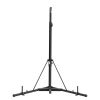 Punching Bag Stand, Steel Heavy Duty Workout Training Equipment, Adjustable Height Boxing Punching Stand with Weighted Base, Holds Up to 140 lbs