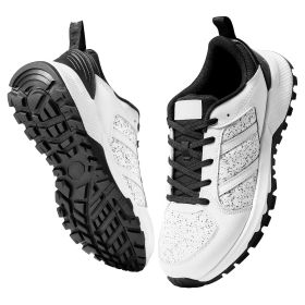 Cross Training Shoes, M Width Sneakers US Size 8, Wide Toe Box Shoes with Arch Support & Adjustable Lace-up, Training Shoes for Running, Gymnastics
