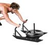 Weight Training Pull Sled, Fitness Strength Speed Training Sled with Handle