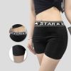 Women's High Waist Letter Print Shorts – Stretchy Gym, Dance & Yoga Hot Pants