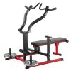 Chest Press Machine, 450 LBS Bench Press Set, Adjustable Flat Incline Bench with Independent Converging Arms, Upper Chest Equipment