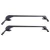 Roof Rack Cross Bars, Universal Fit for Naked Roofs Without Raised Rails/Flush Rail/Black Moldings, 165 LBS Capacity