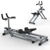 3-in-1 Spine Twist Stretcher & Stair Stepper & Waist Trainer, Adjustable Back Stretcher Machine for Lower Back Exercise