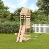 Playhouse Natural Pine Solid Pine Wood Large Durable Playhouse