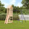 Outdoor Playset Natural Pine Solid pine wood and Polypropylene (PP)