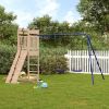 Outdoor Playset Natural Pine, Blue