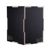 3 in 1 Plyometric Jump Box, 24/20/16 Inch Wooden Plyo Box, Platform & Jumping Agility Box