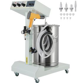 WX-101 Electrostatic Powder Coating System Machine 45L with Spraying Gun Sprayer