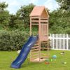 Outdoor Playset Wooden color, Blue