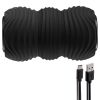 Vibrating Peanut Massage Ball, Electric Double Lacrosse Massage Roller with 4 Intensities
