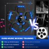2025 Music Boxing Machine for Adults and Kids, Smart Bluetooth Boxing Training Equipment with Gloves Wall Mounted, Workout Punching Machine for Home
