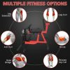 Adjustable Leg Extension and Curl Machine, Heavy Duty Leg Rotary Extension Machine for Lower Body Workouts, Multifunctional Home Gym Weight Machine