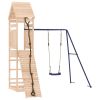 Outdoor Playset Natural Pine Solid pine wood and Polypropylene (PP)