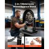 Motorcycle Wheel Balancer, 88.2 lbs Capacity, Tire Balancer & Truing Stand with Adjustable Centering Cones and Truing Pointer