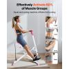 Squat Machine, Deep Squat Rowing Machine for Home, Easy Setup & Foldable Exercise Equipment