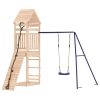 Outdoor Playset Natural Pine Solid pine wood and Polypropylene (PP)