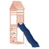 Outdoor Playset Wooden color, Blue