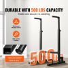 Dip Bar, 500 lbs Capacity, Heave Duty Dip Stand Station with Adjustable Height, Fitness Workout Dip Bar Station Stabilizer Parallette Push Up Stand