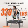 Foldable Mini Trampoline, 40 Inch Fitness Rebounder, Max Load 330lbs Exercise Trampoline