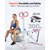 Squat Machine, Deep Squat Rowing Machine for Home, Easy Setup & Foldable Exercise Equipment