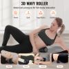 Vibrating Peanut Massage Ball, Electric Double Lacrosse Massage Roller with 4 Intensities