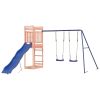 Outdoor Playset Blue Solid Douglas Fir wood, Polypropylene Large