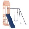 Outdoor Playset Natural Wood Solid Douglas Fir wood Large Durable