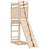 Outdoor Playset Natural wood Solid pine wood (untreated) Medium