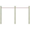 Turning Bar Set of 2 Red Powder-coated steel Standard Durable