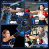 2025 Music Boxing Machine for Adults and Kids, Smart Bluetooth Boxing Training Equipment with Gloves Wall Mounted, Workout Punching Machine for Home