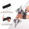 Weight Lifting Grips with Wrist Straps - Weightlifting Hooks, Non-slip Cowhide Padded Workout Gloves for Men and Women Deadlift, Pull Up, Rows