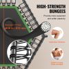 54.5" Mini Fitness Trampoline Adults Indoor Exercise Rebounder with Handle