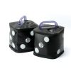 Travel Weight, Water Filled Dumbbells Set, Fitness Exercise Dice 15 lbs, for Strength Training, Core Training