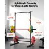 Power Cage Squat Rack, Multifunctional Power Rack Home Gym, 1000LBS Strength Training Workout Equipment with 4 Band Pegs