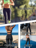 4pcs Butt-Lifting Flare Yoga Pants – High Waist, Ultra Stretch, Naked Feel Leggings for Women