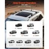 Roof Rack Cross Bars, Fits Jeep Grand Cherokee 2011-2021 (With Grooved Side Rails), 200 LBS Capacity
