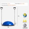 Half Exercise Ball Trainer, 26 inch Balance Ball Trainer, 1500lbs Capacity Stability Ball, Yoga Ball with Resistance Bands & Foot Pump